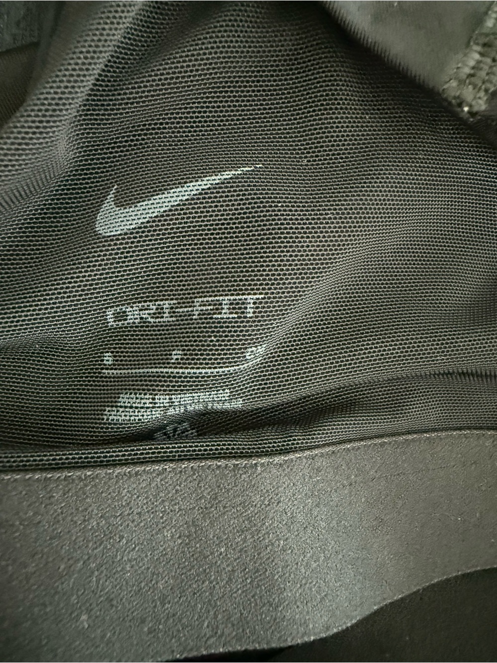 Nike Women’s Black Dri-FIT Racerback Tank with built in bra- size S - Picture 3 of 4